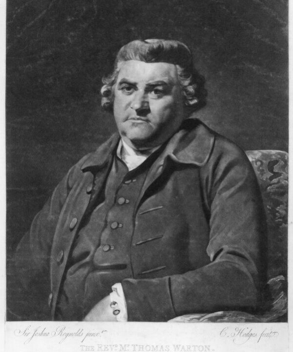 Thomas Warton the Younger Portrait Print Cheap 2025 Newest