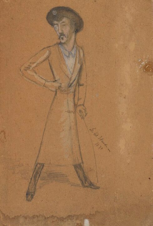 James Abbott McNeill Whistler Portrait Print Fashion Style For Sale