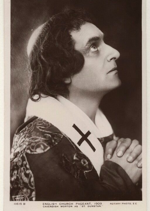 Cavendish Morton as St Dunstan Portrait Print Outlet For Nice