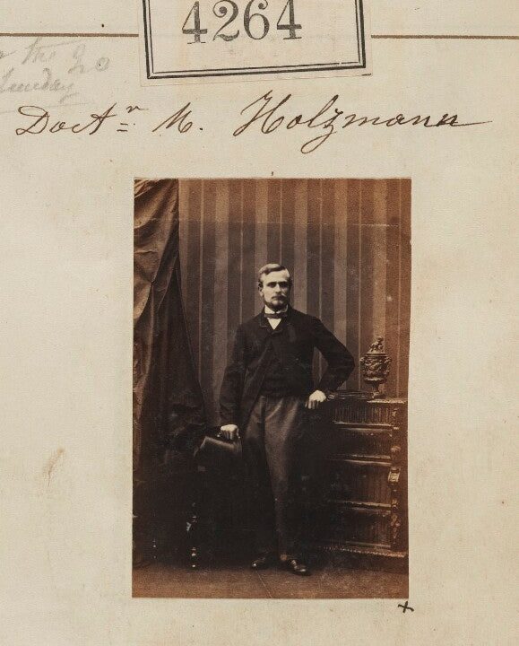 Dr M. Holzmann Portrait Print Buy Cheap Websites