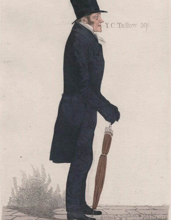 Thomas Tooke ('A near guess') Portrait Print Clearance Classic