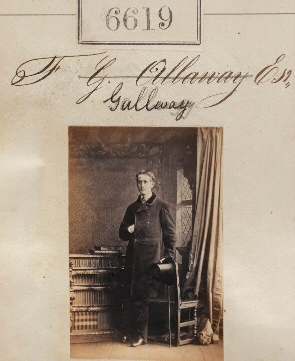 F. Galway Portrait Print Really For Sale