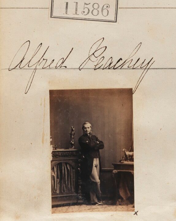Alfred Peachey Portrait Print Sale High Quality
