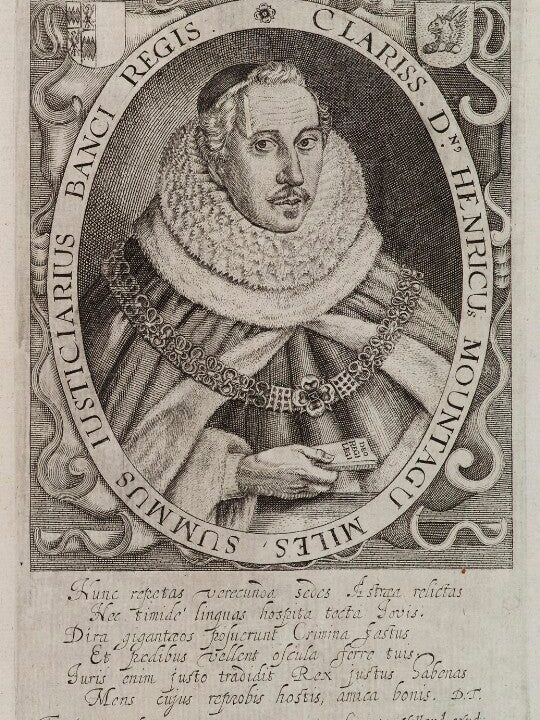 Henry Montagu, 1st Earl of Manchester Portrait Print Discount Pices