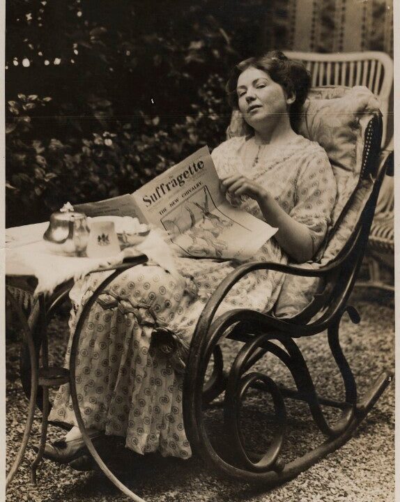 Dame Christabel Pankhurst Portrait Print View Cheap Pice