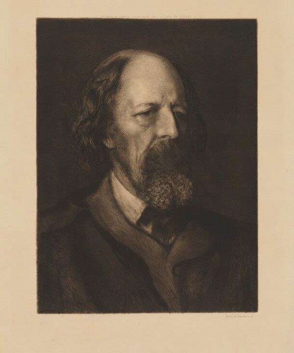 Alfred, Lord Tennyson Portrait Print Cheap Exclusive