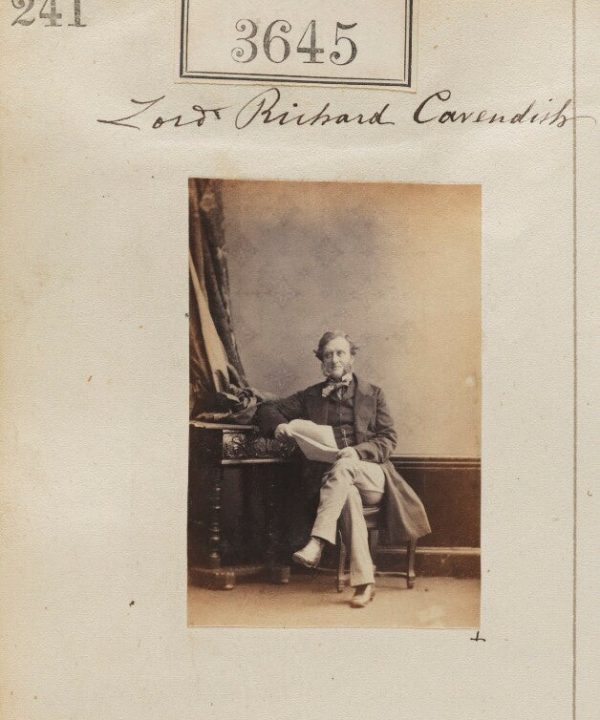 Lord Richard Cavendish Portrait Print Sale Original