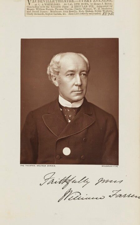 William Farren Portrait Print Clearance Sast