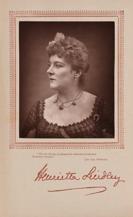 Henrietta Lindley Portrait Print Authentic For Sale