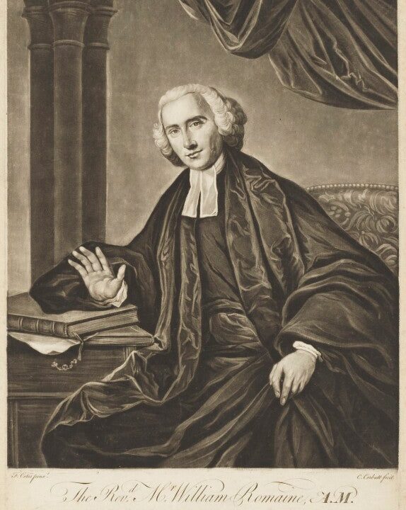 William Romaine Portrait Print Buy Authentic Online