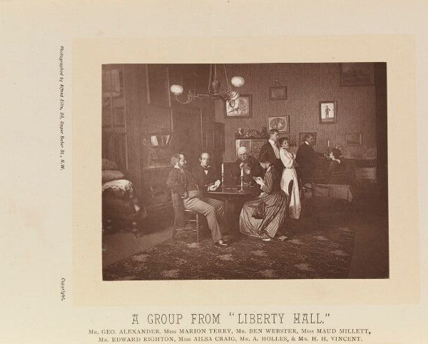 'A Group from "Liberty Hall"' Portrait Print Sale Purchase