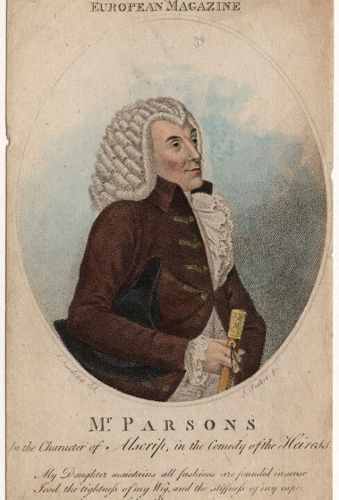 William Parsons as Alscrip Portrait Print Cheap Pice Low Shipping Fee