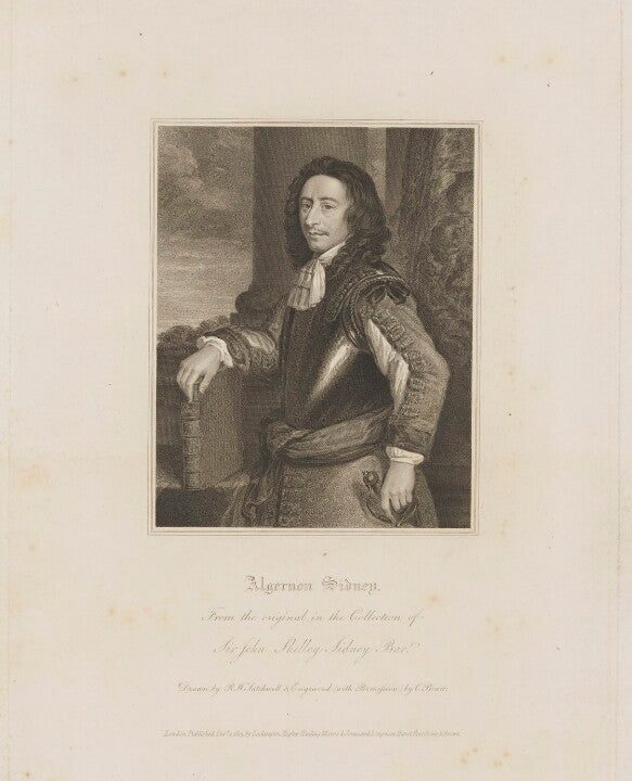 Algernon Sidney Portrait Print Limited Edition Cheap Pice