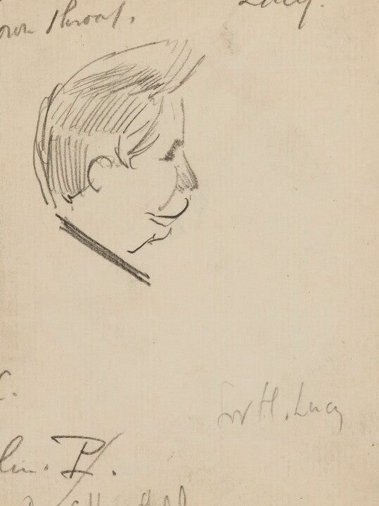 Sir Henry William Lucy Portrait Print Footlocker Pictures Sale Online