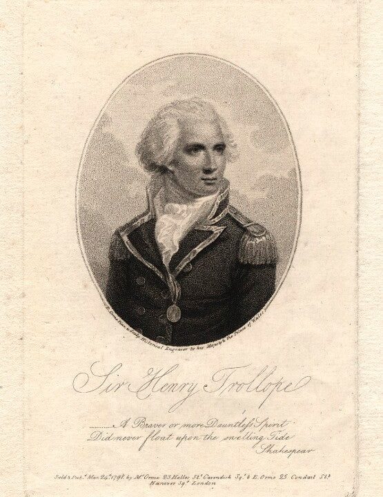Sir Henry Trollope Portrait Print Recommend Sale Online