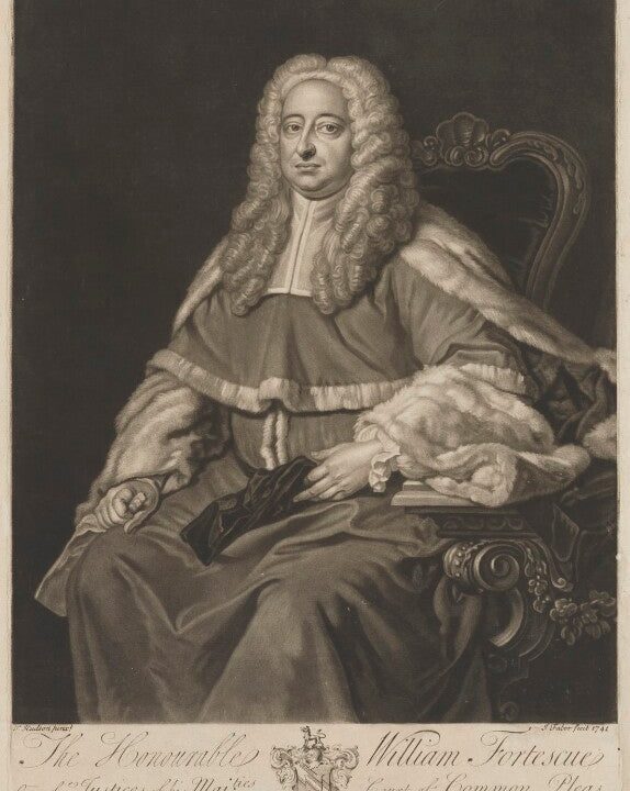 William Fortescue Portrait Print Cheap Low Cost