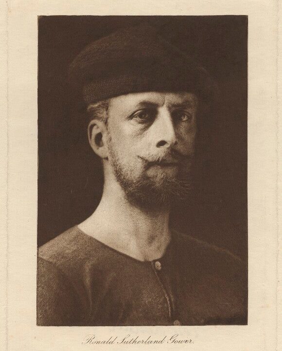 Lord Ronald Charles Sutherland-Leveson-Gower Portrait Print Outlet Manchester
