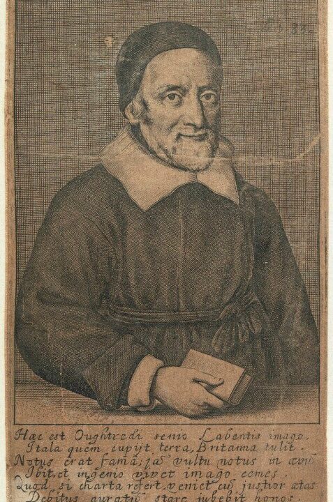William Oughtred Portrait Print Pre Order For Sale