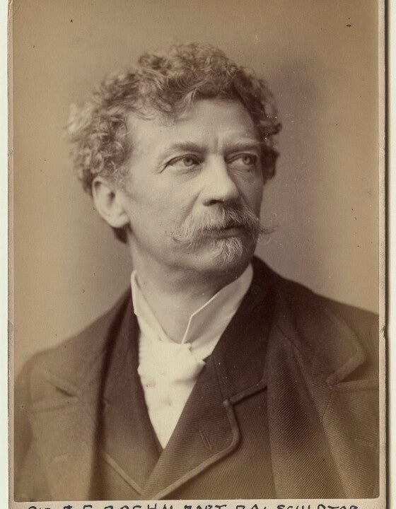Sir Joseph Edgar Boehm, 1st Bt Portrait Print Cheap Sale Cost
