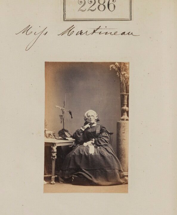 Harriet Martineau Portrait Print Visit New Online
