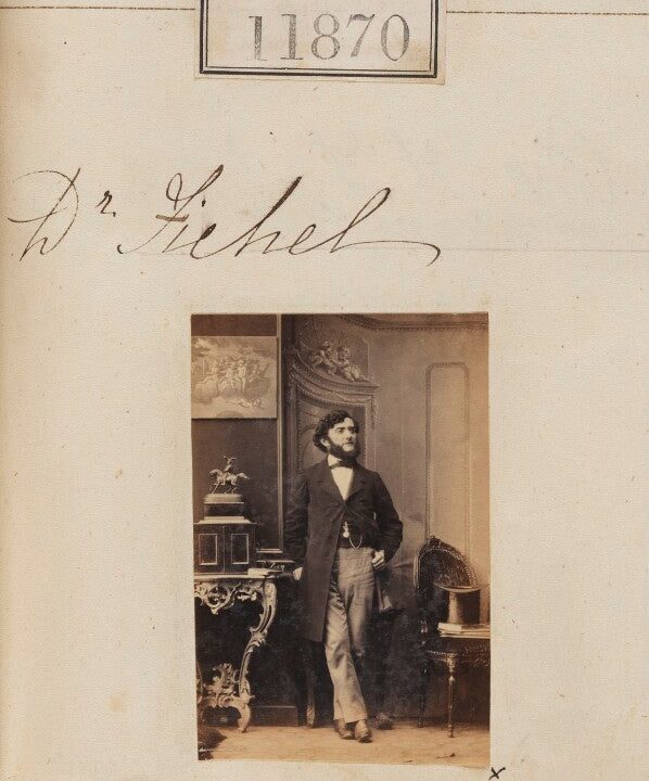 Dr Fichel Portrait Print Supply Cheap Pice