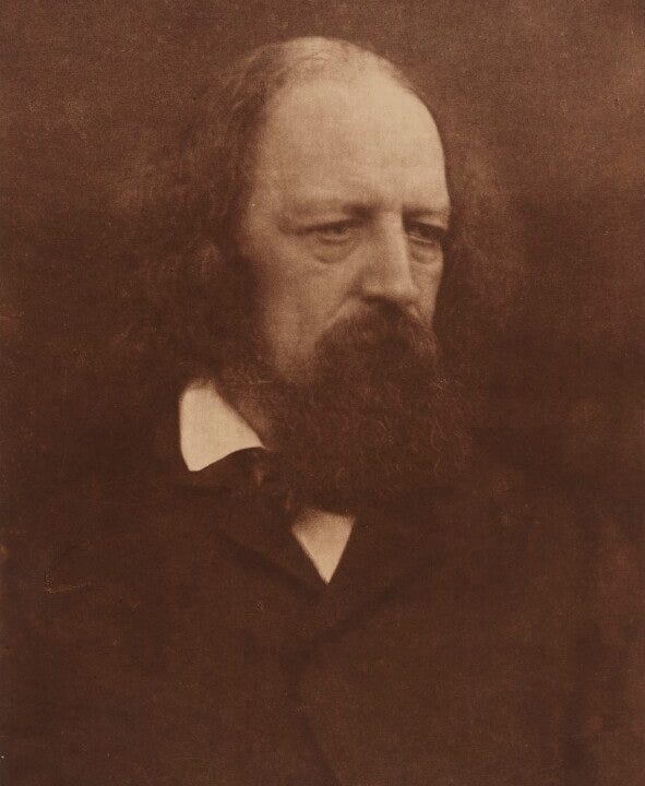 Alfred, Lord Tennyson Portrait Print Low Cost For Sale