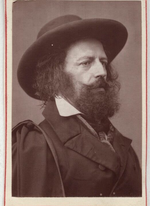 Alfred, Lord Tennyson Portrait Print Looking For Online