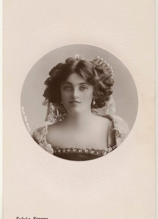 Sylvia Lillian (née Storey), Countess Poulett Portrait Print Quality From China Cheap