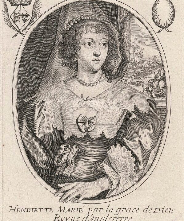Henrietta Maria Portrait Print Best Pices Online