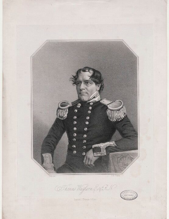 Thomas Waghorn Portrait Print Very Cheap