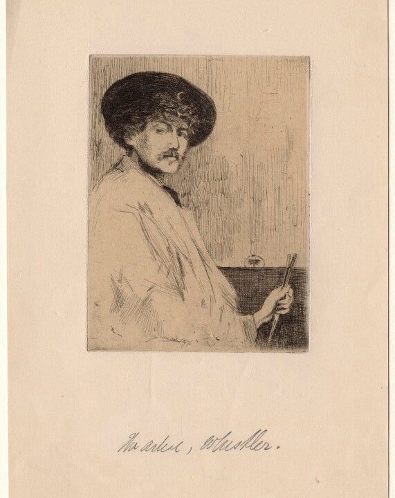 James Abbott McNeill Whistler Portrait Print Clearance Clearance