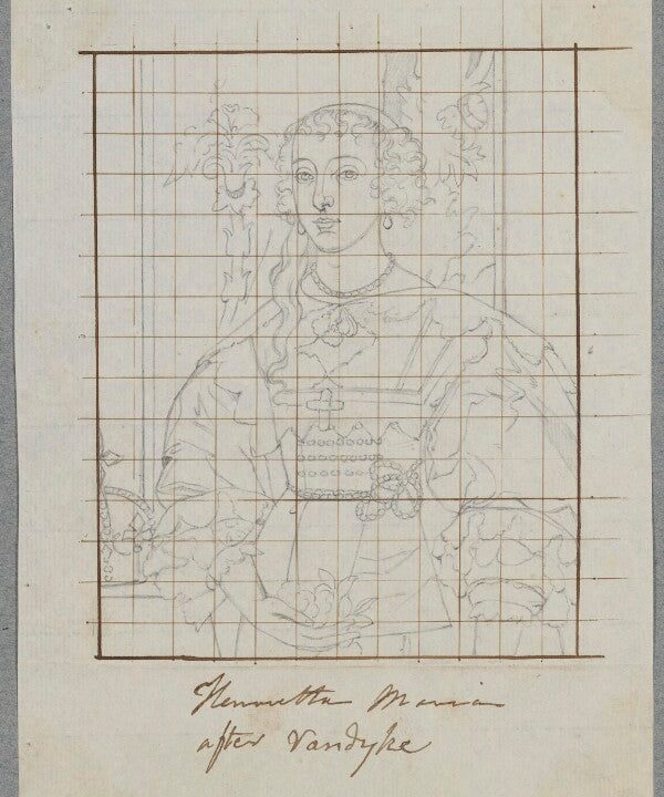 Henrietta Maria Portrait Print Discount For Nice