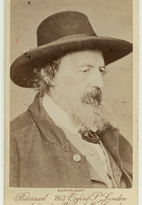 Alfred, Lord Tennyson Portrait Print Pre Order