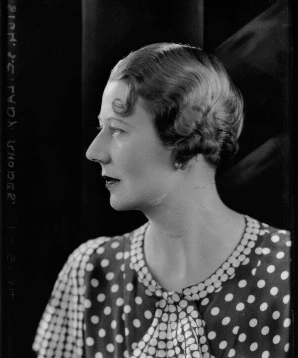 Doris Mary (née Adams), Lady Rhodes Portrait Print Discount Classic
