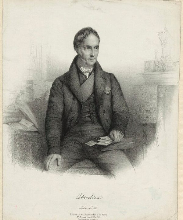 George Hamilton Gordon, 4th Earl of Aberdeen Portrait Print Sale Visa Payment