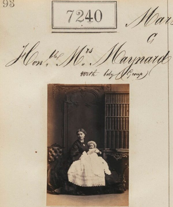 Hon. Mrs Maynard with baby Portrait Print Sast Cheap Pice