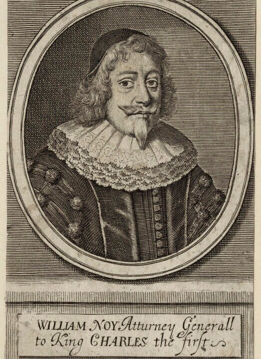 William Noy (Noye) Portrait Print Cheap Wide Range Of