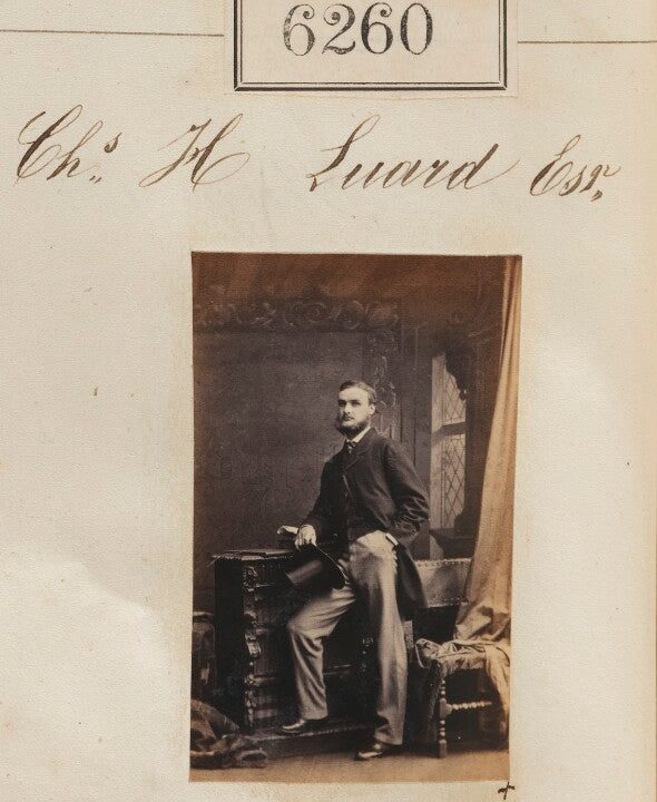 Charles H. Luard Portrait Print Sale Cheap Pice