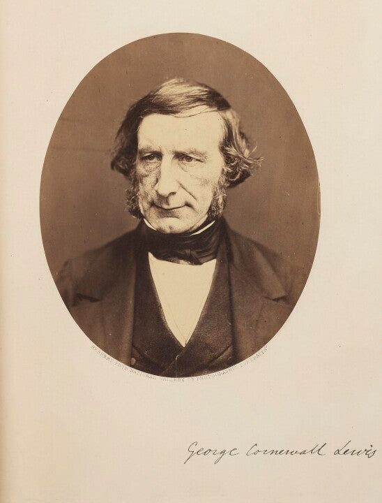 Sir George Cornewall Lewis, 2nd Bt Portrait Print Pay With Visa Sale Online