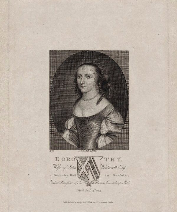 Dorothy Wentworth (née Leventhorpe) Portrait Print Buy Cheap The Cheapest