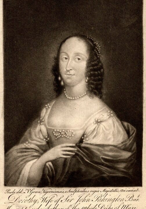 Dorothy (née Coventry), Lady Pakington Portrait Print Buy Cheap Genuine