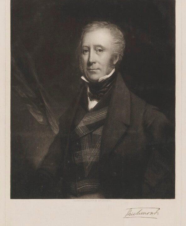 Charles Gordon-Lennox, 5th Duke of Richmond and Lennox Portrait Print Affordable Cheap Online