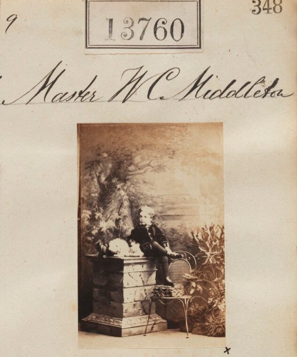 Master W.C. Middleton Portrait Print Get To Buy Cheap Pice