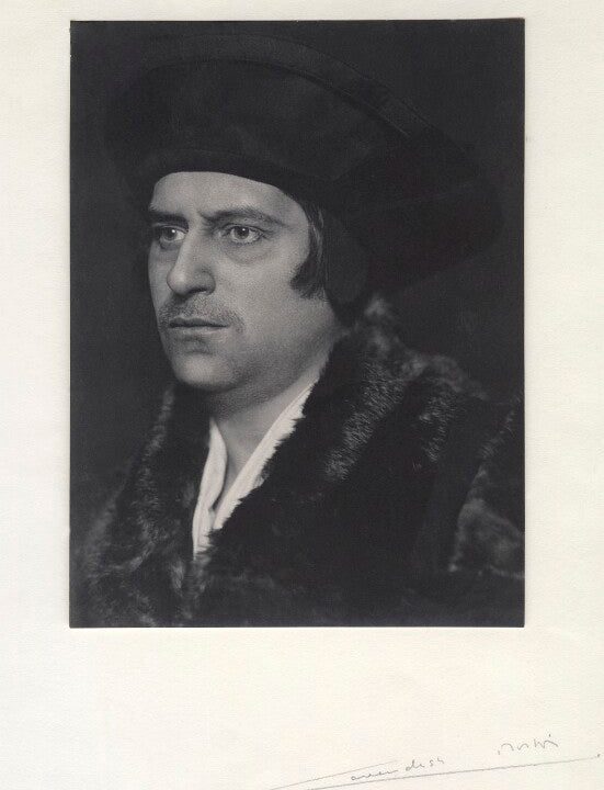 Cavendish Morton as Sir Thomas More Portrait Print Fast Delivery For Sale
