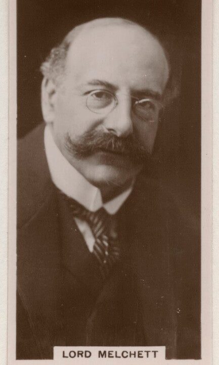 Alfred Moritz Mond, 1st Baron Melchett Portrait Print Lowest Pice