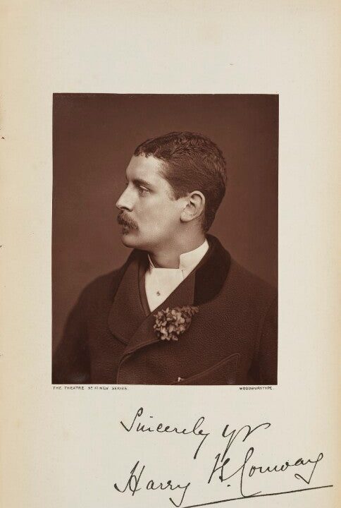 Harry B. Conway (Harry Blenkinsopp Coulson) Portrait Print Visit New Sale Online