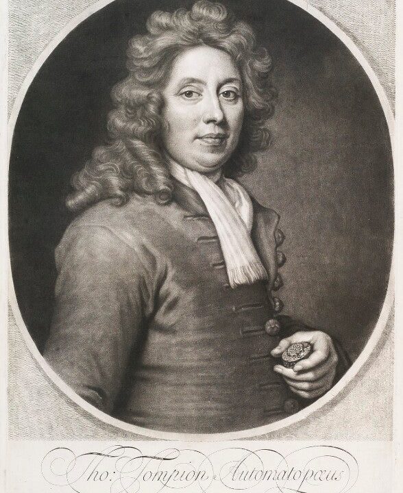 Thomas Tompion Portrait Print Sale Wiki