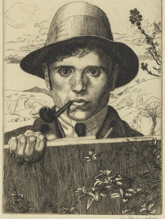 Leon Underwood Portrait Print Discount Original