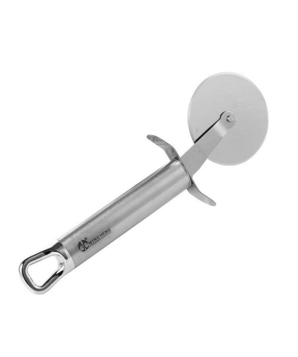 Professional Stainless Steel Pizza Wheel Cutter Slicer 22 cm Largest Supplier For Sale