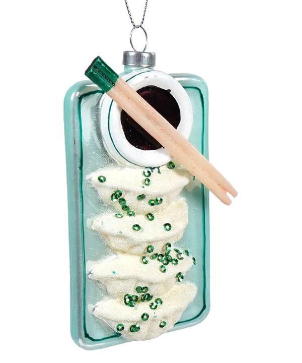 Dumplings Glass Ornament Sale Fast Delivery